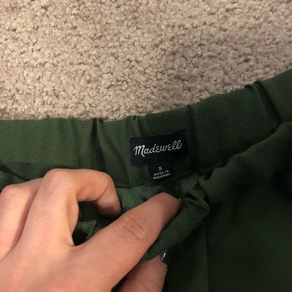 Short Madewell à Ourlet Festonné - Taille M, Couleur Sweet Balsam, Pull-on, Neuf Avec étiquettes (NWT)